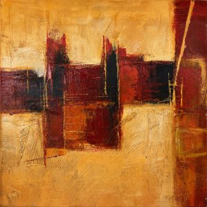 Cuadro abstracto horizontal 60x60 cm codigo 113