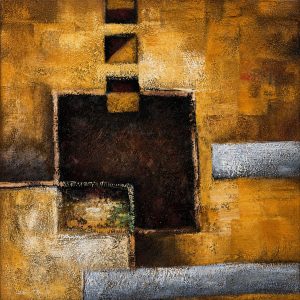 Cuadro abstracto horizontal 60x60 cm codigo 152