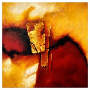 Cuadro abstracto horizontal 100x100 cm codigo 16