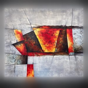 Cuadro abstracto horizontal 120x100 cm codigo 19