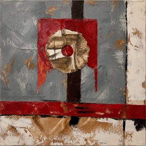 Cuadro abstracto horizontal 60x60 cm codigo 192-196