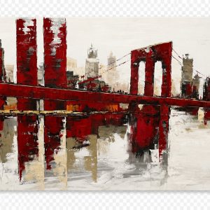 Cuadro ciudad horizontal 205x156 cm codigo 219