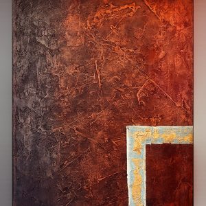Cuadro abstracto vertical 50x100 cm codigo 39