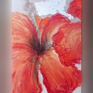 Cuadro flores vertical 35x70 cm codigo 42