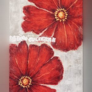 Cuadro flores horizontal 120x60 cm codigo 47