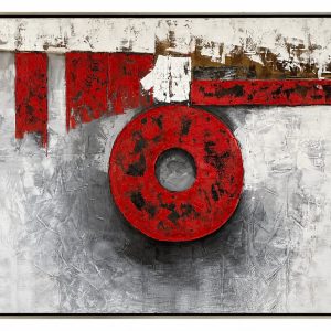 Cuadro abstracto horizontal 205x105 cm codigo 63