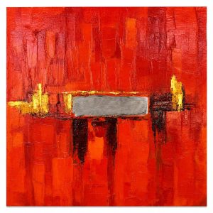 Cuadro abstracto horizontal 60x60 cm codigo 89
