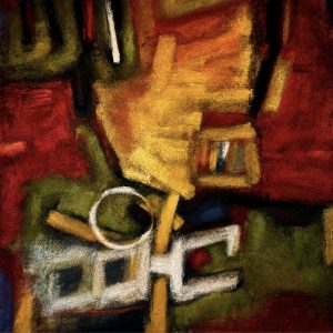 Cuadro abstracto horizontal 120x120 cm codigo 9